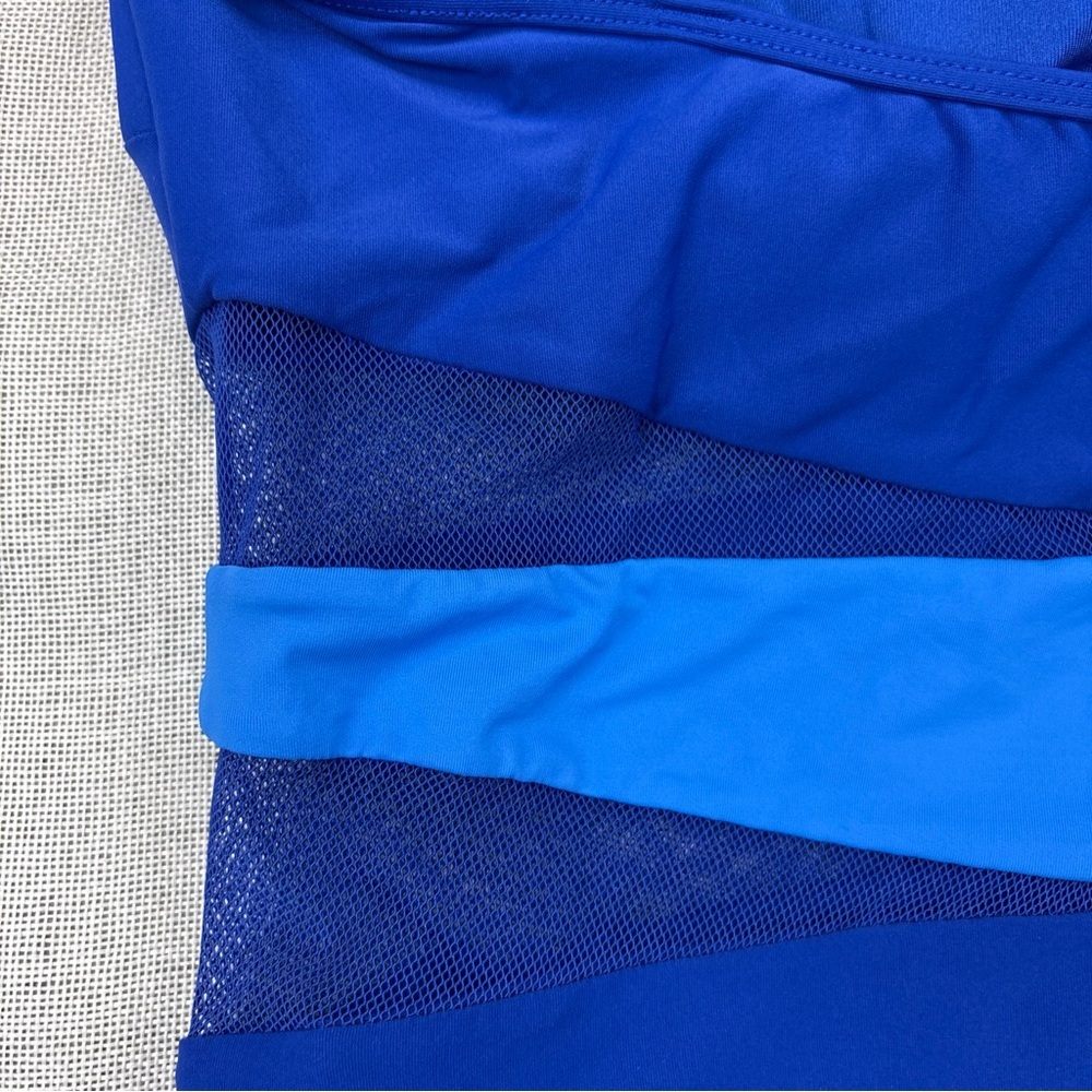 Coco Reef COBALT Tummy-Control Contrast One-Piece Swimsuit US 14/38C - Picture 14 of 16